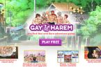 Gay harem game with yaoi porn