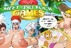 Mobile cartoons and flash game girls with huge tits